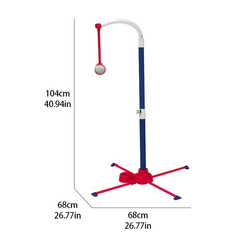 3-In-1 Baseball Set for Kids, Adjustable Tee, Portable Launcher, Hanging Bat, Perfect Gift for All Ages, Family Fun Essential!