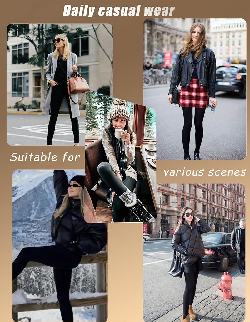 2pcs Women's High Waist Sports Leggings, Casual Soft High Stretch Seamless Fleece Warm Pants, Fall Clothes, Ladies Sportswear Clothing for Indoor Outdoor Wear, Fall Outfits 2024, Downtown Girl Clothes