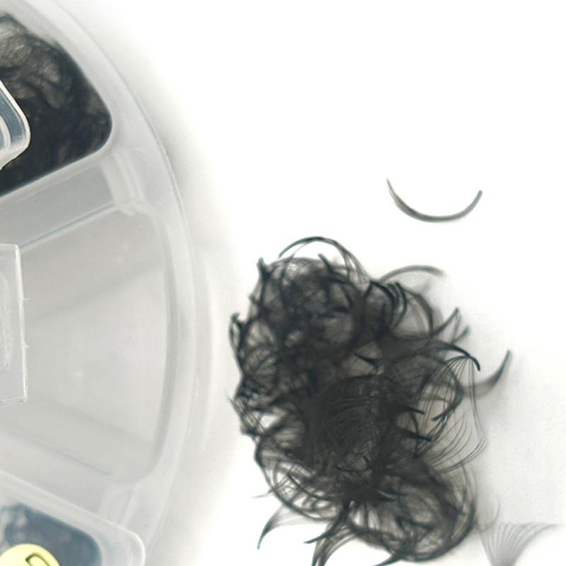 1000 Fans Premade Fans Eyelash Extensions,4D-5D-6D-7D, 0.07mm Thickness, Natural & Volume,8-15mm / Mixed Length, C / D Curl, Loose Fans, Easy to carry, Travel, Daily Commute, Evening Party