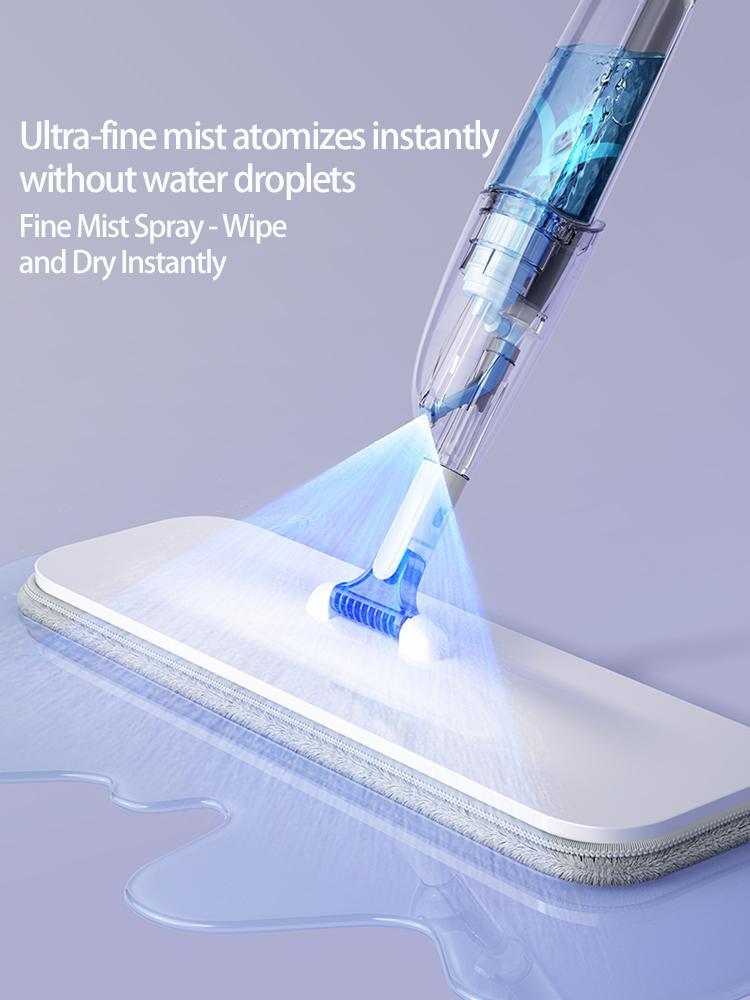 Microfiber Spray Mop for Floor Cleaning ,Wet Dry Mop for Wood Laminate Tile Cleaning,Lightweight Floor Mop with Spray Function