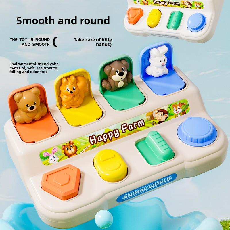 Peekaboo Mechanism Box Cognitive Training Finger Dexterity Interactive ...