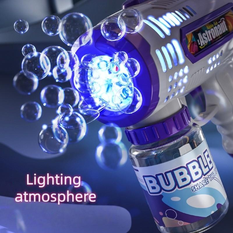 Handheld Automatic Bubble Machine, Quick Bubbles No Leaks, Outdoor Toy Birthday Gift, Handheld Bubble Maker, Party Bubble Machine, Requires 4x 1.5v Aa Batteries