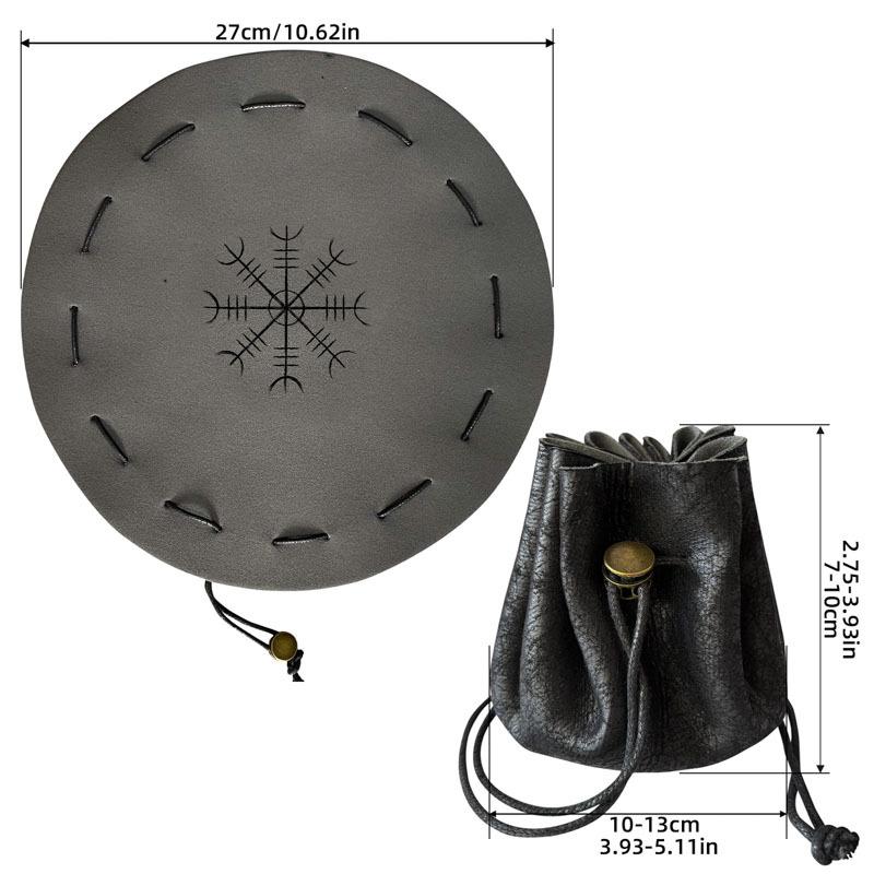 1pc Portable Drawstring Tray Bag, Multifunctional Storage Pouch for Tabletop Games Dice Jewelry Coins Keys, Display Organizer