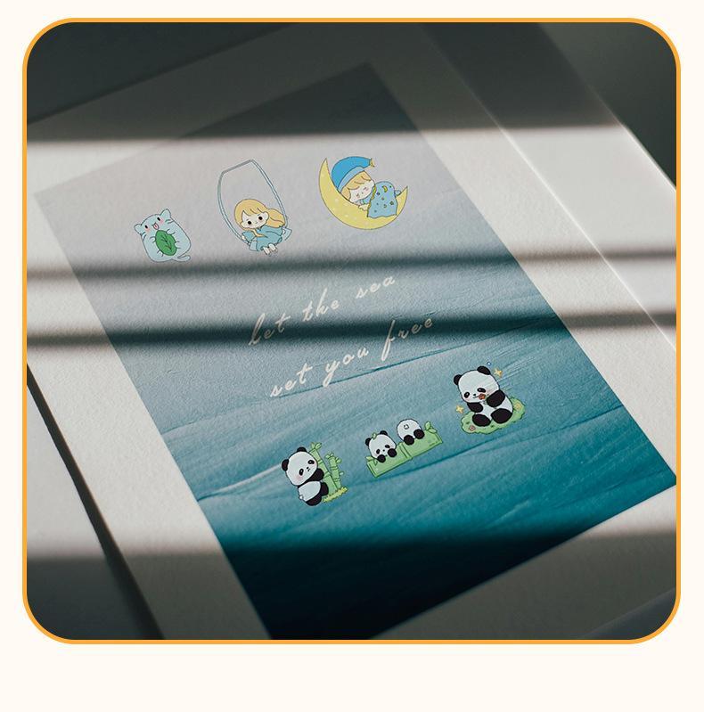 50Pcs Cute Cartoon Stickers Kawaii Decoration Stickers Kids Gift Waterproof Stickers Stationery Supplies Scrapbooking Stickers