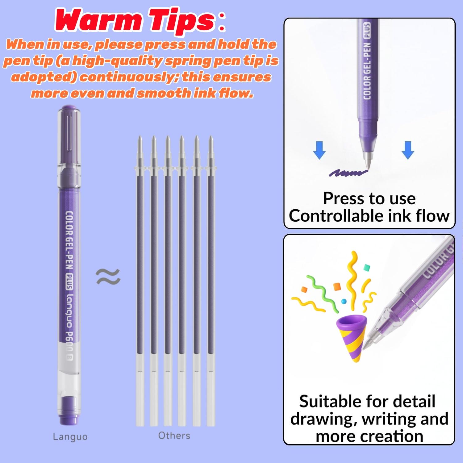 3D Acrylic Gel Pen Set, 1 Box Quick-drying 1.0mm Acrylic Gel Pen, Graffiti Painting Set, Can Take Notes, Mark, Greeting Cards, Fill in Colors, Outline, Acrylic Markers