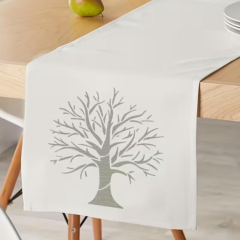 7pcs Tree of Life Stencil, Reusable Plastic Template for Painting, Spray Guns, Canvas Decor, Art Crafts, Wall & Floor Ornament