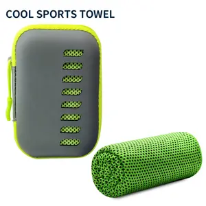 Cooling Towel with Storage Bag, Portable Travel Ice Towel, Quick Dry Towel for Sports, Gym, Hiking and Yoga, Quick Drying Towel