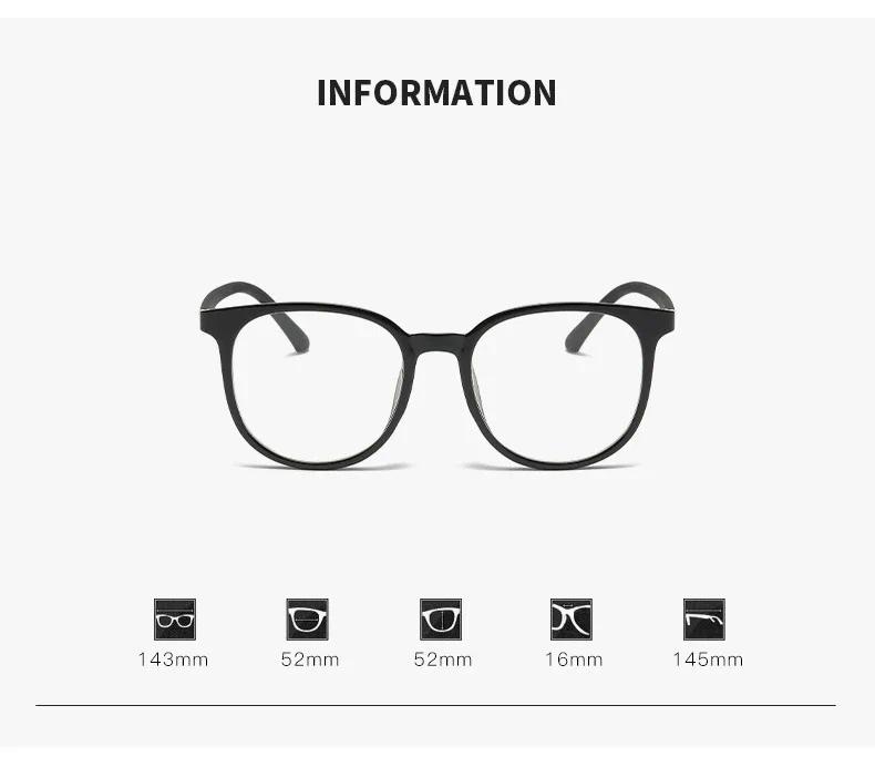 Fashion Intelligent Photochromic Glasses Men Women Color Changing Myopia Eyeglasses Unisex Round Travel Sunglasses 0-1.0-4.0