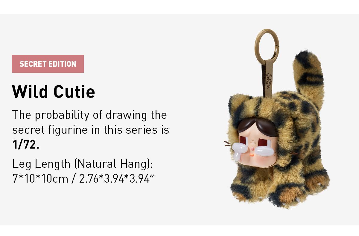 POP MART CRYBABY Wild but Cutie Series - Vinyl Plush Pendant Blind Box POP MART CRYBABY Wild but Cutie Series - Vinyl Plush Pendant Blind Box