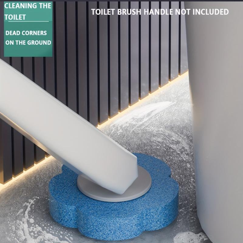 Pack of 18, disposable toilet brush head refills, replaceable toilet cleaning brush heads, dead-angle-free cleaning, bathroom cleaning brush heads, cleaning supplies, cleaning accessories