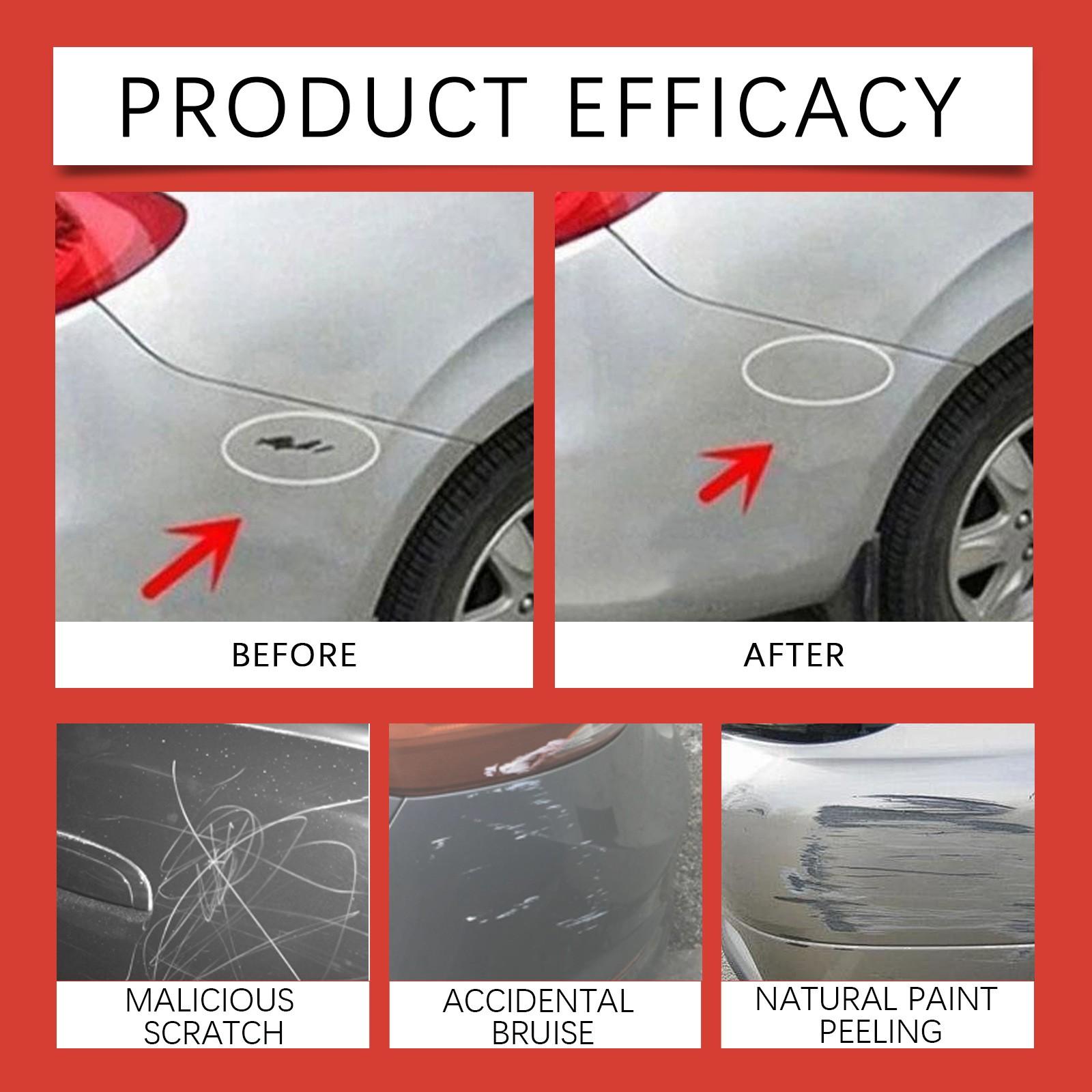 Amazing car scratch repair pen, a professional car repair solution, suitable for any color, can repair scratches, swirl marks, and abrasions. An easy DIY paint repair kit to create a flawless paint finish.