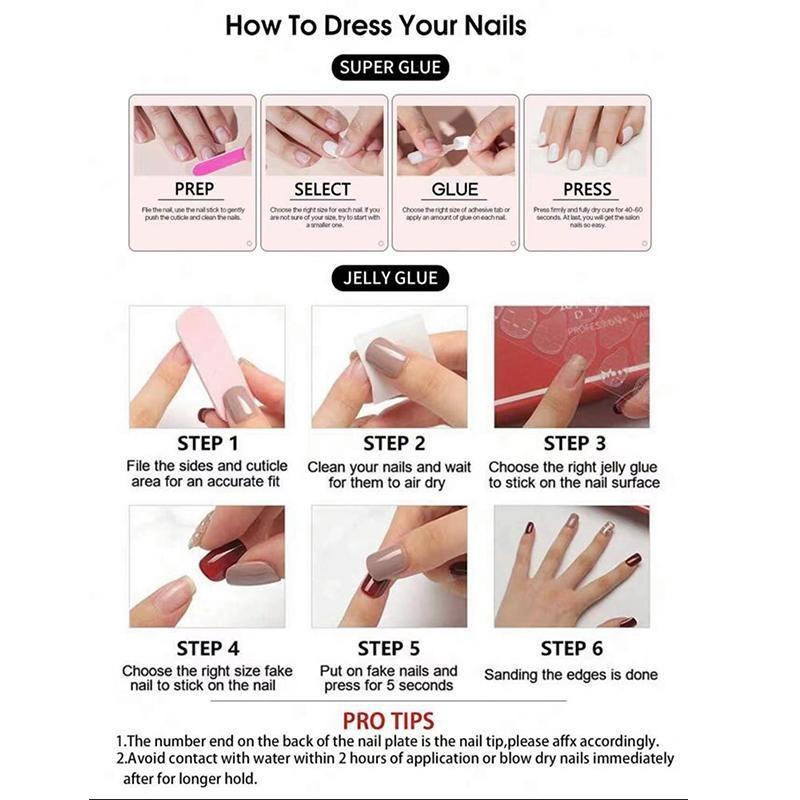 24 Pack Blue ombre Fake Nails - Gold Glitter Wave Heart Press on Nails with Bling Rhinestones（Reusable, No Glue Needed） 【Key Features】24PCS Gradient Blue Hearts Press on Nails 💎 Gold Wave Glitter Fake Nails For Teens 🔥 Quick Apply 30s