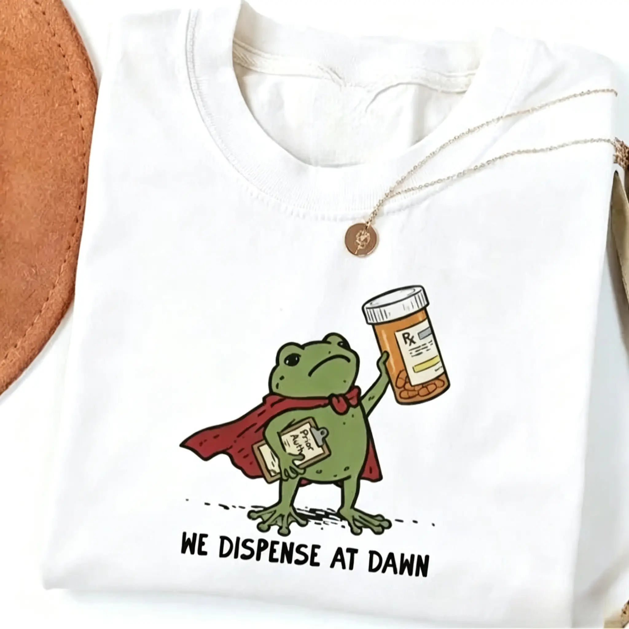 Funny Pharmacist TShirt, Medieval Frog T-Shirt, Pharmacy School Graduation Gift, Future Pharm Tech Tee, Trendy PharmD Gift