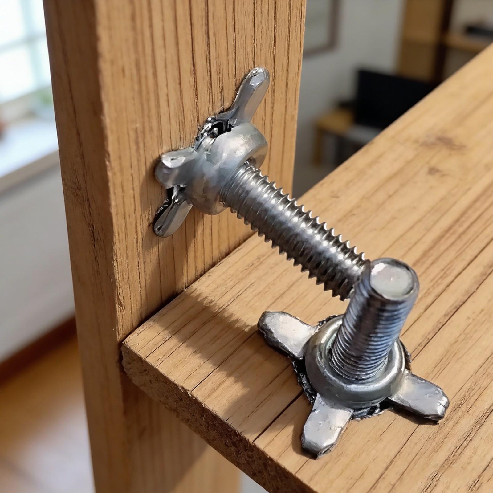 Heavy Duty Bolt Hollow Door Anchors Toggle Bolts for Drywall, Carbon Steel Expansion Screws Set, Expands Behind Wall for Cabinets Walls, Bolt Anchors for 0-5mm Thin Doors Drywall Caravan Walls, Easy Install Multi-Purpose Anchors