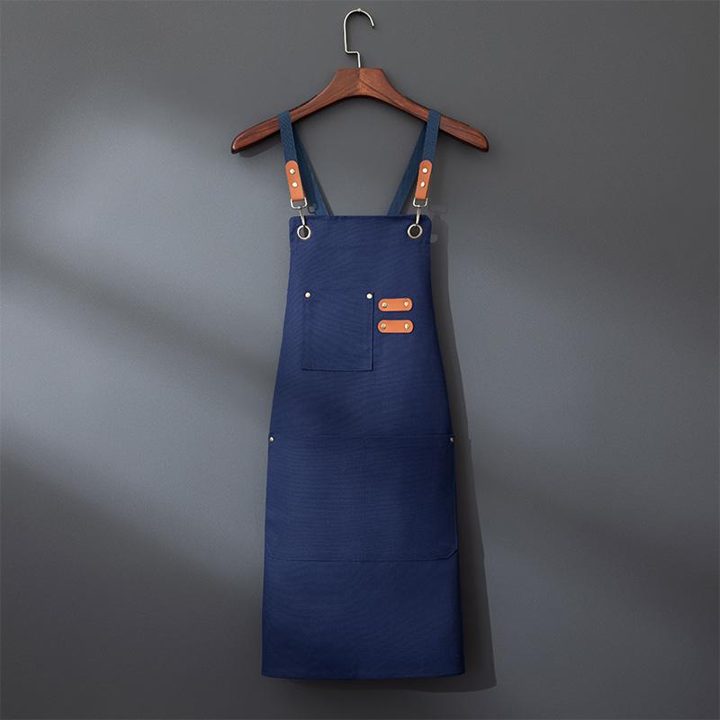 Adjustable Canvas Apron for Kitchen, Restaurant, Coffee Shop, Garden, Garage, Unisex Design, Durable Material, Perfect for Workwear