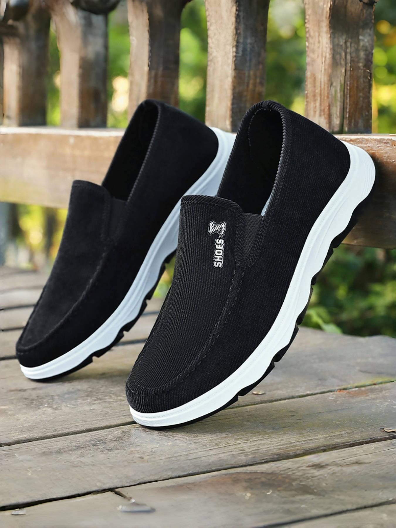 Men's Slip-On Casual Dress Shoes, Breathable Mesh Design, Comfortable Walking & Sports Shoes, Ideal for Daily Wear & Outdoor Activities