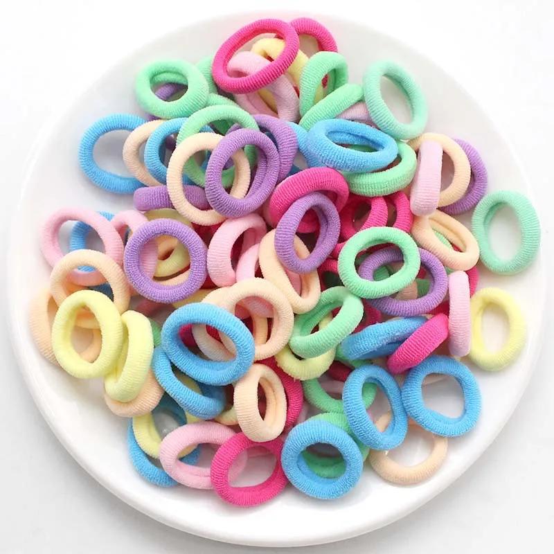 [Not For Sale] 1PCS Women Girls Colorful Nylon Elastic Hair Bands Ponytail Hold Small Hair Tie Rubber Bands Scrunchie Hair Accessories (Do Not Order Separately)