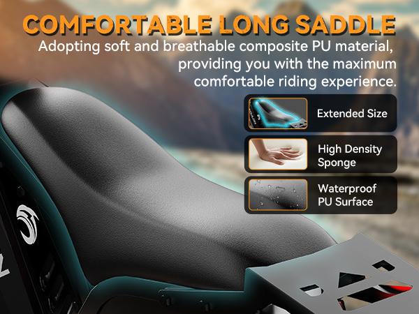 YOULON Electric Bike for Adults, 1500W Peak Brushless Motor 31MPH , 48V 20Ah Battery, 20" Fat Tire Ebike, Up to 50KM/H, 30° Climb,  7-Speed, Shock Absorption, Off-Road E-Bike with Long Range & All-Terrain Performance