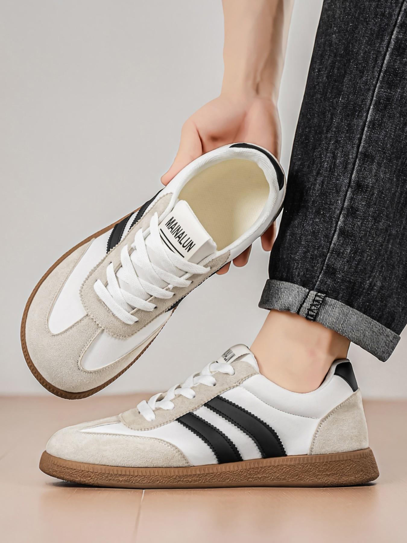 Casual Sports Shoes, Outdoor Hiking Shoes, Road Running Shoes, Sporty Running Shoes, Skateboarding, Daily Training, Fitness, All Seasons, Lace-Up, Wide Fit, Walking Running Sneakers, Running Footwear