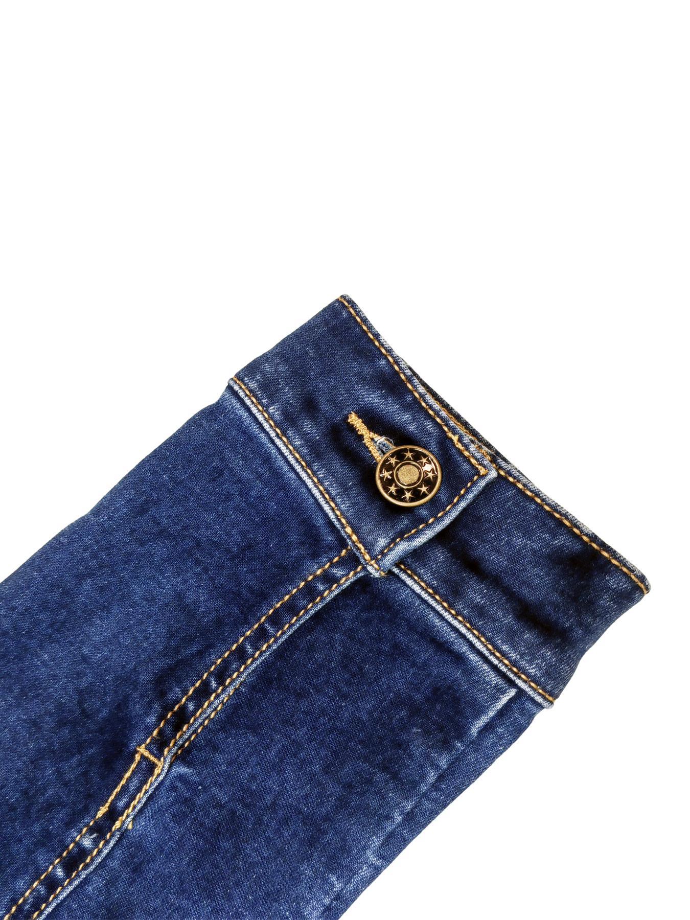 High Elasticity Denim Jacket with Fitted Design, Casual Plain Ripped Style for All Seasons, Long Sleeve Women's Outerwear