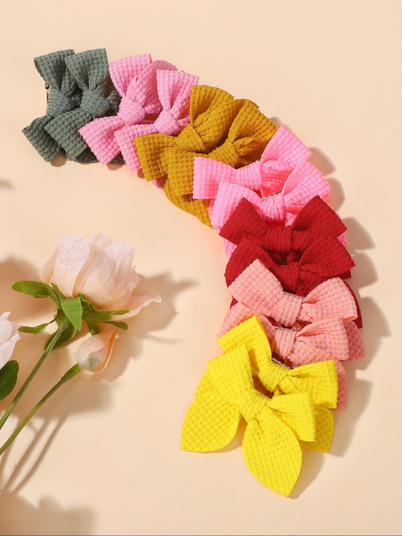 40 Piece Random Moonglow Color Tail Butterfly Hair Clips, Super Cute Clips, Girls' Fashion Classic Versatile Hair Accessories, Stylish and Durable, Hair Clip Set, Hair Decor