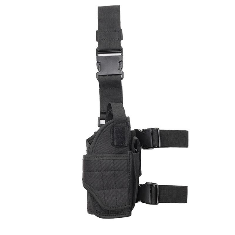 Multifunctional Tactical Leg Gun Holster, Outdoor Sports Leg Bag Quick Draw Pouch, Universal Camo Hunting Bag