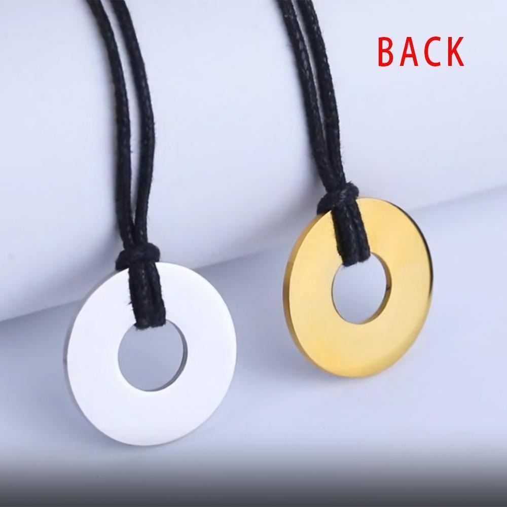 Vintage Nordic Rune Necklaces for Men Stainless Steel Norse Runes Viking Jewerly Pagan Pendant Amulet Gift Hot Sale