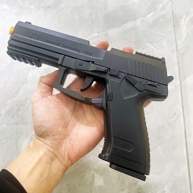 Technology-Infused Repeating Launch Toy, Automatic Mechanical Structure Set, Semi-Automatic Shell Throwing Model, Safe Abs Plastic, Kids Ages 6+