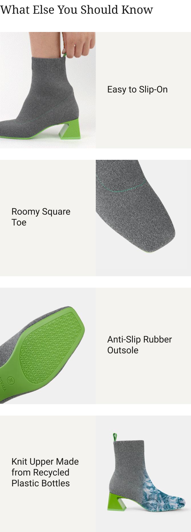 VIVAIA Women's Square-Toe Water-Repellent Block-Heel Boots – Stable, All-Day Comfort Winter Boot (Regina Pro), Bootie, Ankle Boots