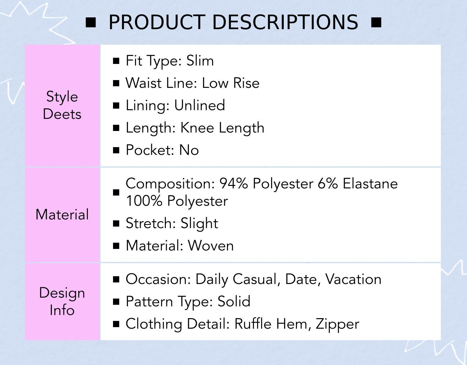 Cider Low Rise Ruffle Hem Capri Pants