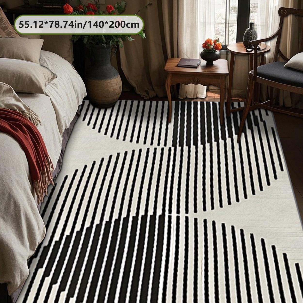 Velvet soft and comfortable patterned printed carpet, suitable for multiple scenarios, available in various sizes, soft and non-shedding, Boho area rug, Modern abstract rug, Geometric pattern rug, Home decorative rug, Boho rugs