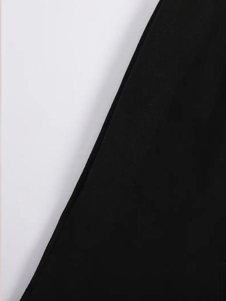 Halloween Sweet Cool Atmosphere, Witch Group Anime Print, Autumn Baseball Jacket, Elastic Fabric Pants Set, Girls' Casual Sportswear