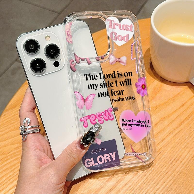 Clear Phone Case, Anti-drop Cellphone Protective Case, Total Protective Shockproof Mobile Phone Cover Compatible with iPhone 17 16 15 14 13 12 11 X XS XR Pro Max Plus Air