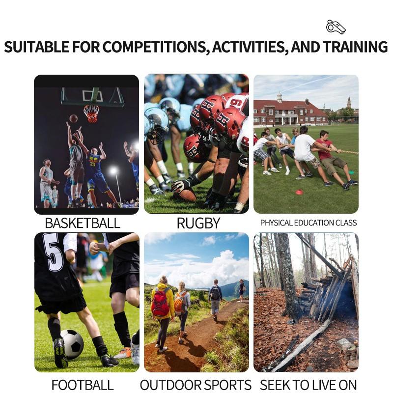 Portable Whistle with Lanyard, 1 Count Professional Training Whistle, Emergency Whistle, Outdoor Sports Whistle for Coach, Referee and Official