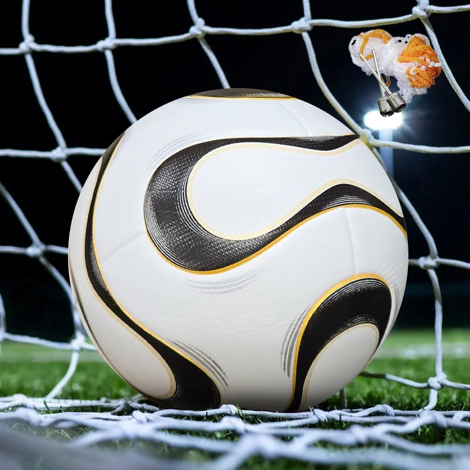 High-Quality Durable Anti-Slip Soccer Ball, Official Size 5, PU Leather Heat-Bonded Football, Ideal Gift for Teenage Soccer Fans