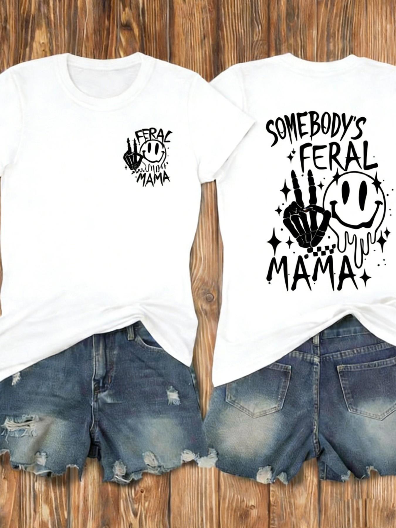 Y2K Campus Western Sweet Cool Back-To-School Set, Short Sleeve Western Cow Print, High Waist Ruched Shorts, Spring & Fall Fashion