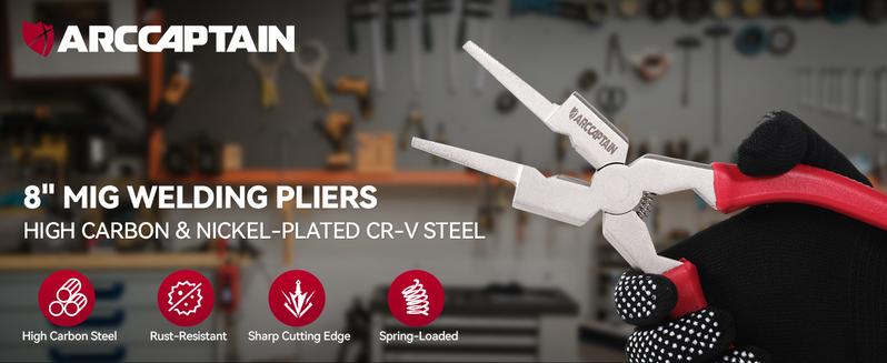 Arccaptain 8" MIG Welding Pilers Multifunctional MIG Pliers