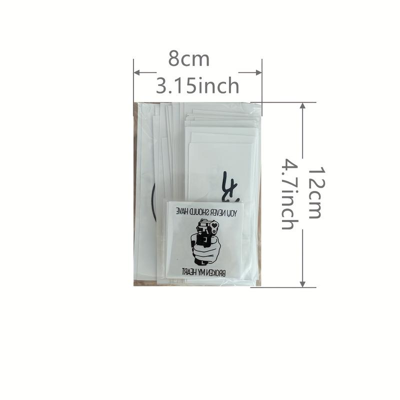 English Letter Temporary Tattoo Sticker, 56pcs Waterproof Long Lasting Fake Tattoo Sticker for Leg & Neck & Hand, Body Art Decoration for Men & Women, Sticker Tattoos