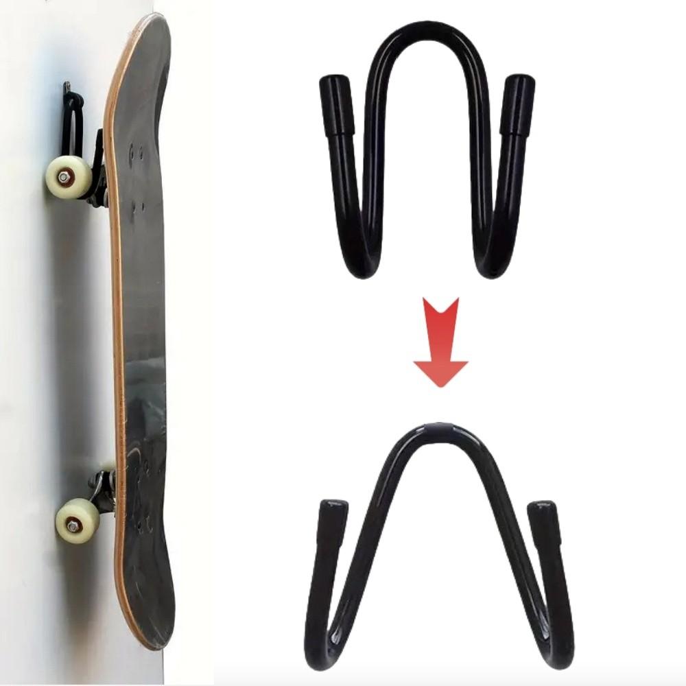 Skateboard Holder, Car Rear Seat Wall Mount, Indoor Hanging Rack, Vacuum Cleaner Stand, Versatile Storage Solution for Home and Vehicle