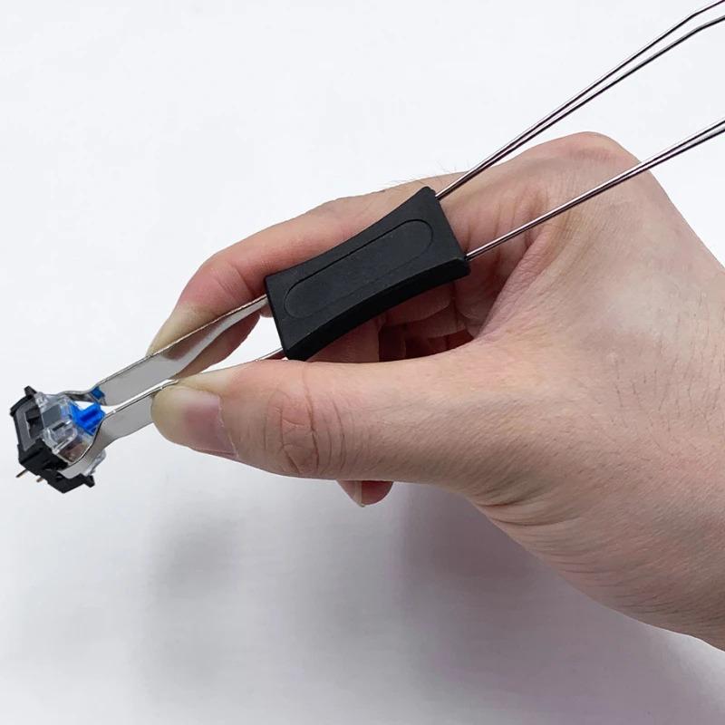 2 in 1 Keycap Switch Puller, Multipurpose Keyboard Puller for Mechanical Keyboards, Keycap Removal Tool, Durable & Efficient Design