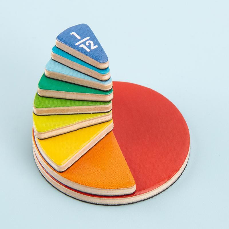 Magnetic Fraction Learning Board Set, Educational Math Toy for Kids, Interactive Teaching Tool, Easy to Use, Perfect for Home Schooling, Learning Materials