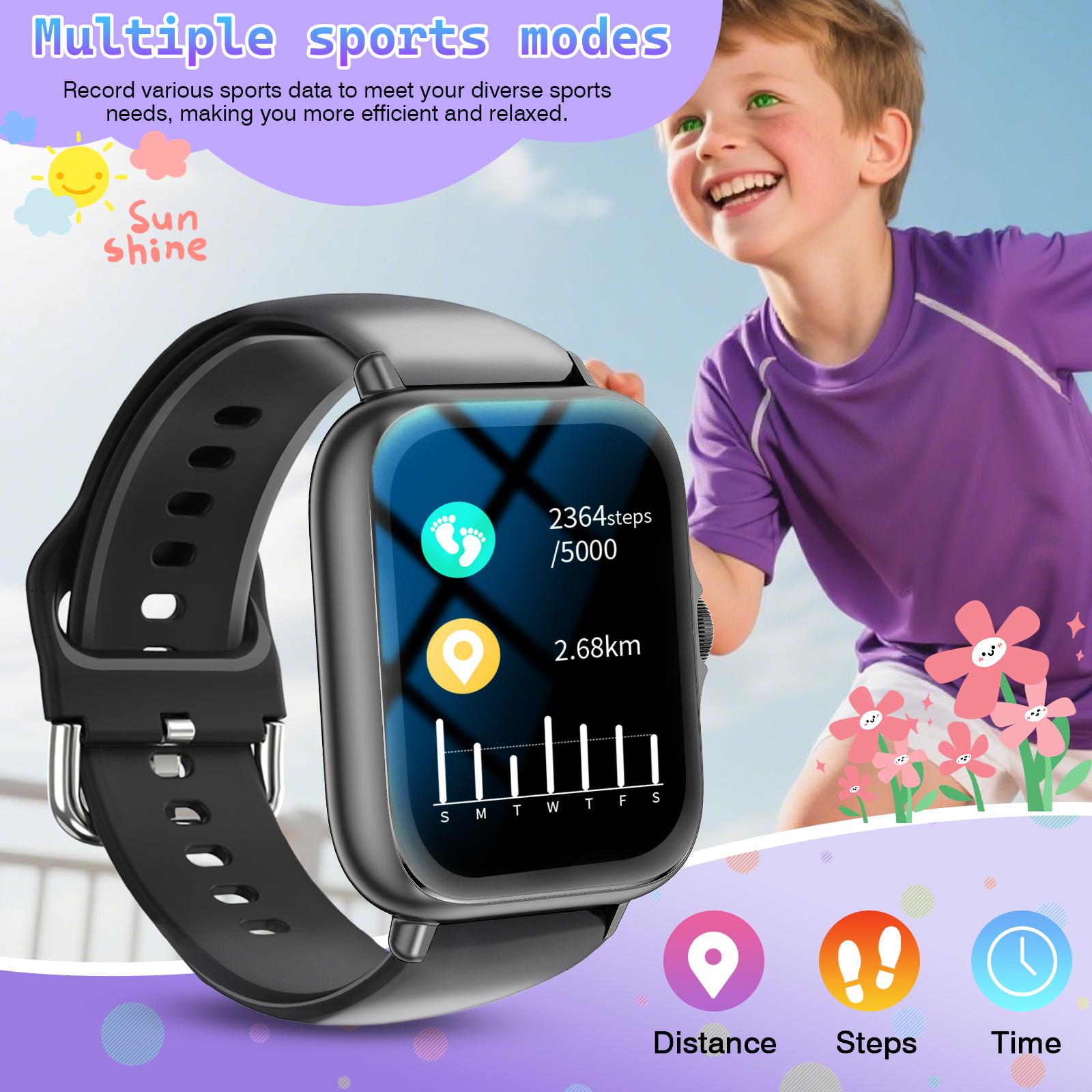 Multifunctional Smart Watch with Replacement Watch Band, Fashion Digital Watch with Phone Call & Music Control, Sports Watch for Women & Men, Wearable