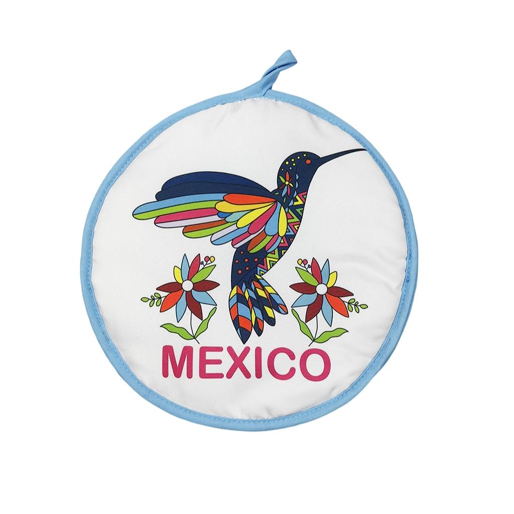 1pcs Mexican Thickened Corn Tortilla Insulated Bag, Pure Cotton Round Bread Carrier, Home Use Takeout Bag, Cross-Border Food Storage