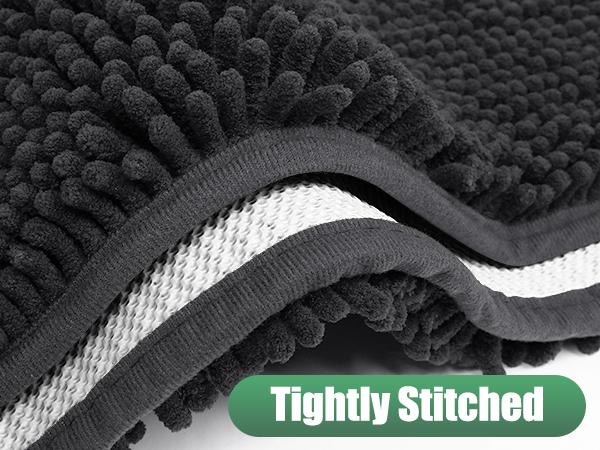 IM HOME Chenille Absorbent Outdoor Doormat, Washable Muddy Door Mats for Dog, Non Slip Dog Mat Pet Mat Indoor Doormat for Muddy Paw, Front Inside Door Mat for Entryway   Machine Washable for Dog Mud Entryway Mat