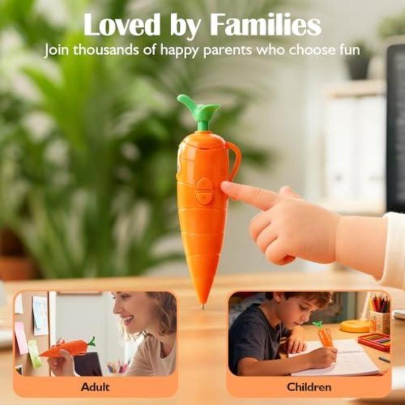 Cute Carrot-Shaped Voice Recorder, 60-Second Recording Device with Playback Functionality, Ideal for Capturing Memorable Moments