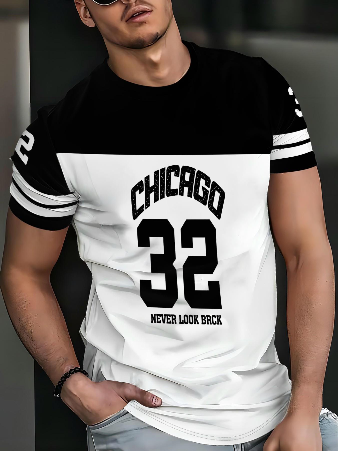 Men's Casual Short Sleeve T-Shirt, Summer New Loose Fit Baseball Top, Youth Trendy Street Style, Breathable Cotton, Multiple Colors