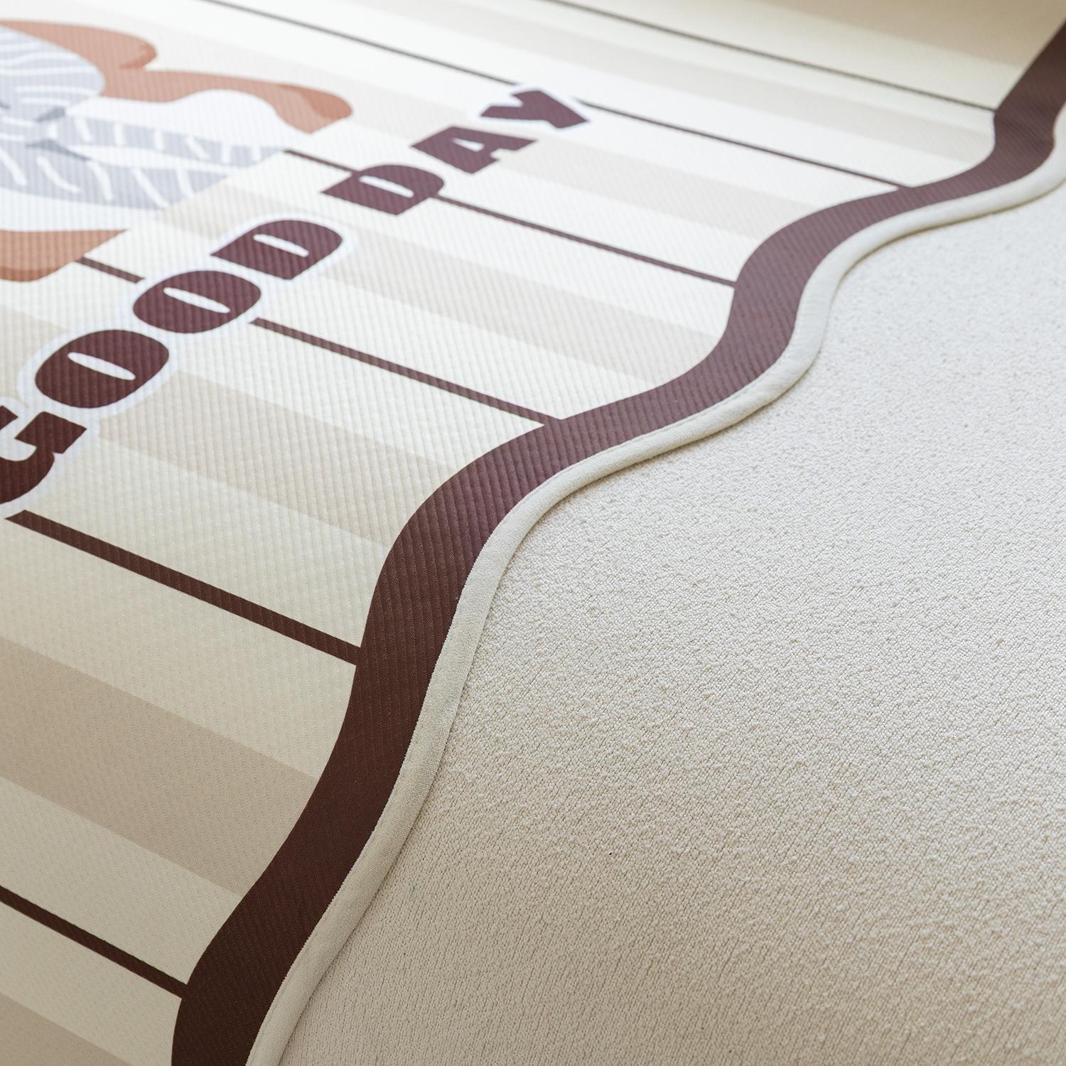 1pc Dog Ice Silk Sofa Pad, Soft Skin-Friendly Cool Cushion, Fashionable Edge Design, Dust-Proof, Fits Single to Five-Seater Sofas