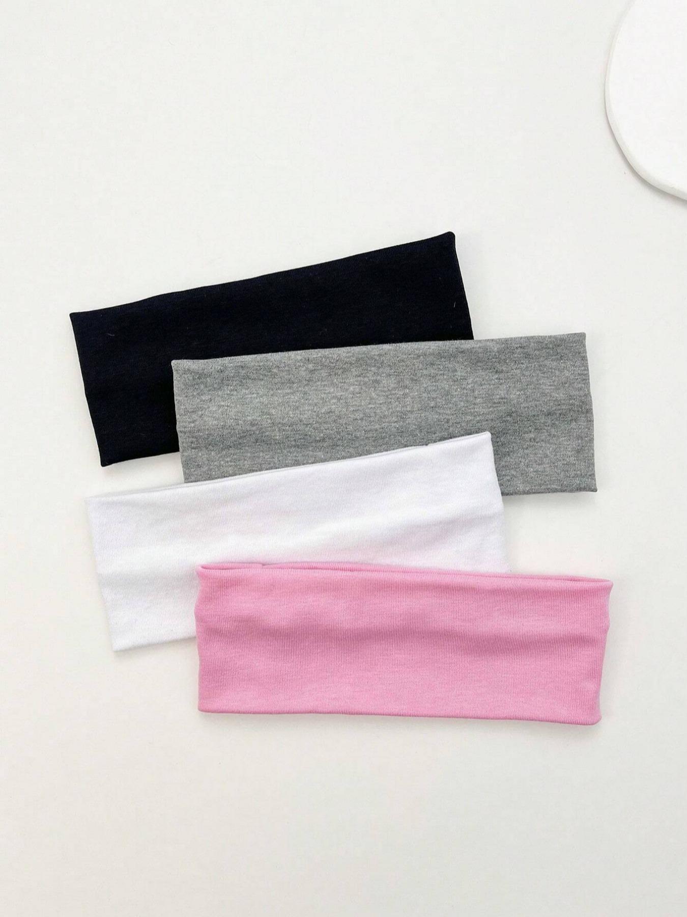 2/3/4pcs/Set Women's Multi-Color Fabric Premium Fashion Headband, Suitable For Daily Wear Gym Elastic Headbands Hair Band Turban Headband Sweatband