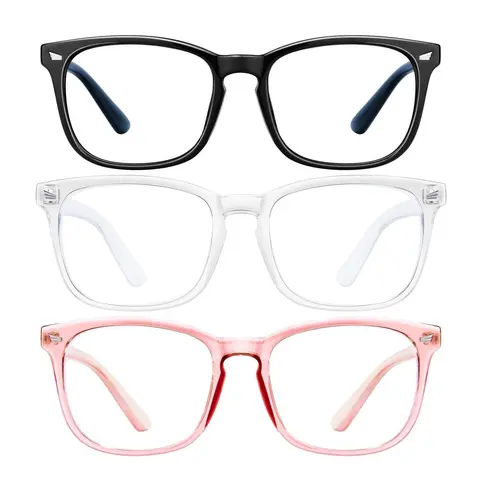 Computer Gaming TV Phone,Fashion glasses for Men & Women, Office work/Daily wear/Social Gathering
