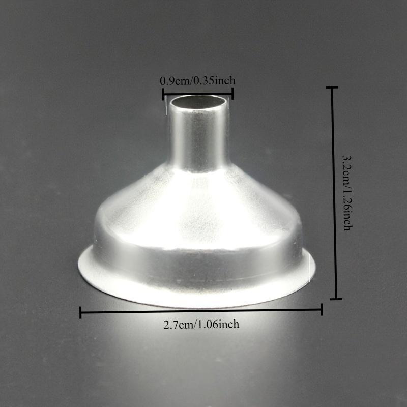Set of 2 Mini Funnels - Designed to Prevent Leaks And Allow for Quick Pouring of Essential Oils, Amber Bottles, Liquor Flasks, Lip Balm, Spices, Perfumes, And Powders